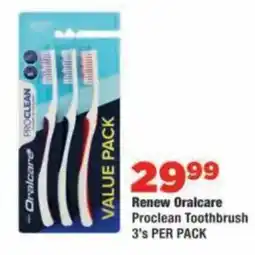 OK Foods Renew Oralcare Proclean Toothbrush offer