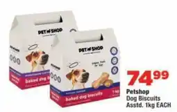 OK Foods Petshop Dog Biscuits offer
