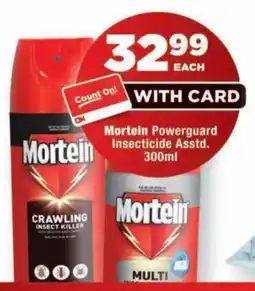 OK Foods Mortein Powerguard Insecticide Asstd. offer