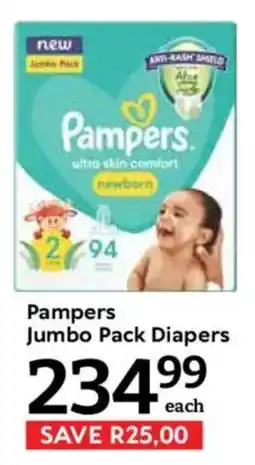 Oxford Freshmarket Pampers Jumbo Pack Diapers offer