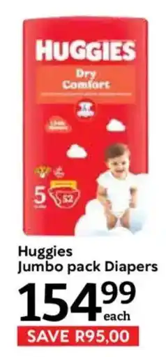 Oxford Freshmarket Huggies Jumbo pack Diapers offer