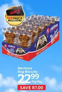 Oxford Freshmarket Marltons Dog Biscuits offer