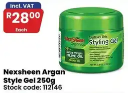 Africa Cash and Carry Nexsheen Argan Style Gel offer
