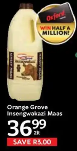 Oxford Freshmarket Orange Grove Insengwakazi Maas offer