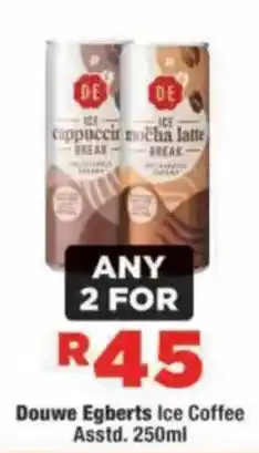 OK Foods Douwe Egberts Ice Coffee offer