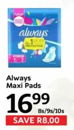 Oxford Freshmarket Always Maxi Pads offer