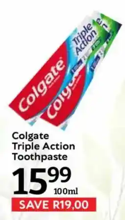 Oxford Freshmarket Colgate Triple Action Toothpaste offer