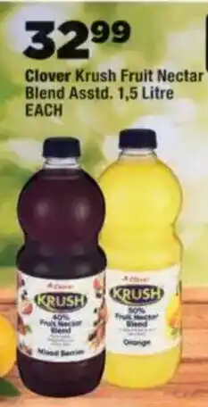 OK Foods Clover Krush Fruit Nectar Blend Assorted offer
