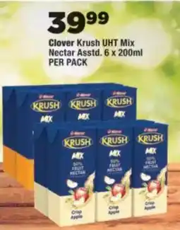 OK Foods Clover Krush UHT Mix Nectar offer