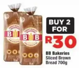 OK Foods BB Bakeries Sliced Brown Bread offer