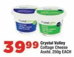 OK Foods Crystal Valley Cottage Cheese offer