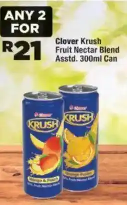OK Foods Clover Krush Fruit Nectar Blend Assorted offer