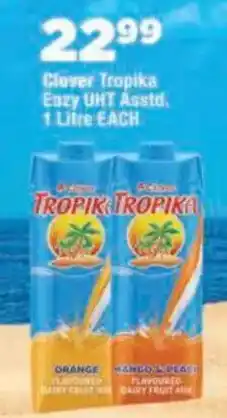 OK Foods Clover Tropika Eazy UHT Assorted offer