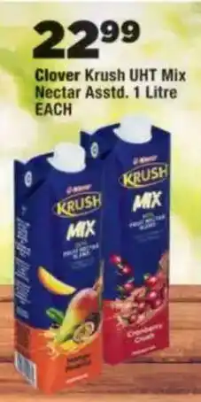 OK Foods Clover Krush UHT Mix Nectar offer