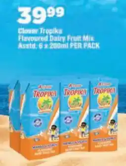 OK Foods Clover Tropika Flavoured Dairy Fruit Mix offer