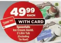OK Foods Spoonfulls Ice Cream Asstd. offer