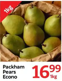 Oxford Freshmarket Packham Pears Econo offer