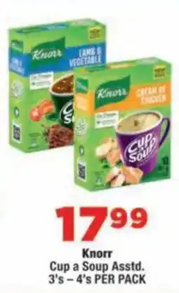 OK Foods Knorr Cup a Soup Assorted offer