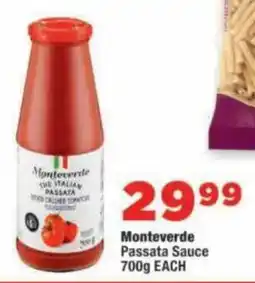 OK Foods Monteverde Passata Sauce offer