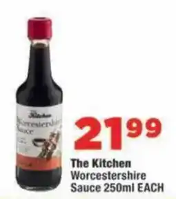 OK Foods The Kitchen Worcestershire Sauce offer