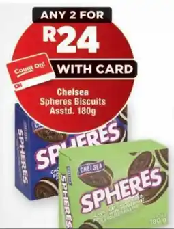 OK Foods Chelsea Spheres Biscuits offer
