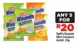 OK Foods Tait's Rounds Mini Crackers offer