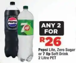 OK Foods Pepsi Lite, Zero Sugar or 7 Up Soft Drink offer
