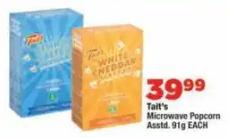 OK Foods Tait's Microwave Popcorn offer