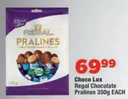 OK Foods Choco Lux Regal Chocolate Pralines offer