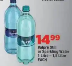 OK Foods Valpré Still or Sparkling Water offer