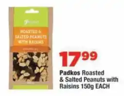 OK Foods Padkos Roasted & Salted Peanuts with Raisins offer