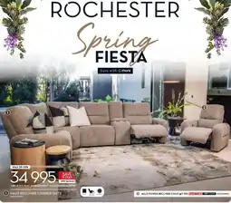 Rochester HALO RECLINER CORNER SUITE offer