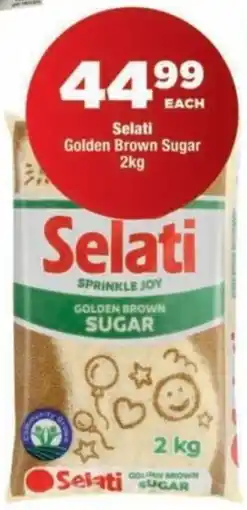 OK Foods Selati Golden Brown Sugar offer