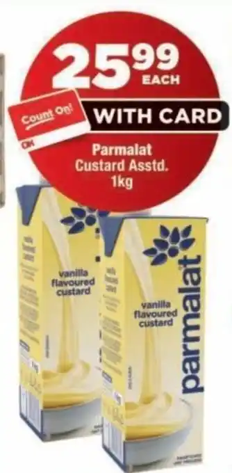 Parmalat Custard Asstd.