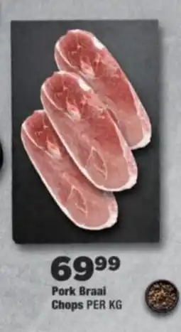 OK Foods Pork Braai Chops offer