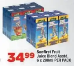 OK Foods Sunfirst Fruit Juice Blend Assorted offer