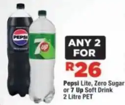 OK Foods Pepsi Lite, Zero Sugar or 7 Up Soft Drink offer