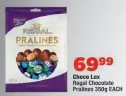OK Foods Choco Lux Regal Chocolate Pralines offer