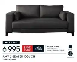 Rochester AMY 2 SEATER COUCH offer