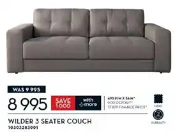 Rochester Wilder 3 Seater Couch offer