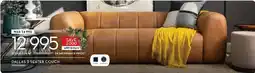 Rochester DALLAS 3 SEATER COUCH offer