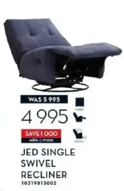 Rochester JED SINGLE SWIVEL RECLINER offer