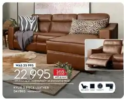 Rochester KYLIE 3 PIECE LEATHER DAYBED offer