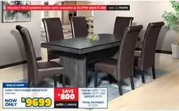 Russells Luna 7 Piece Dining Room Suite offer