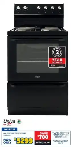Russells Univa 600 Electric Stove offer