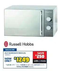 Russells Russell Hobbs 20LT Microwave RHMA20L offer