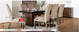 Rochester SABLE DINING TABLE offer