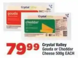 OK Foods Crystal Valley Gouda or Cheddar Cheese offer