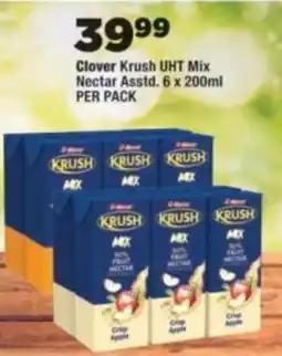 OK Foods Clover Krush UHT Mix Nectar offer