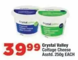 OK Foods Crystal Valley Cottage Cheese offer
